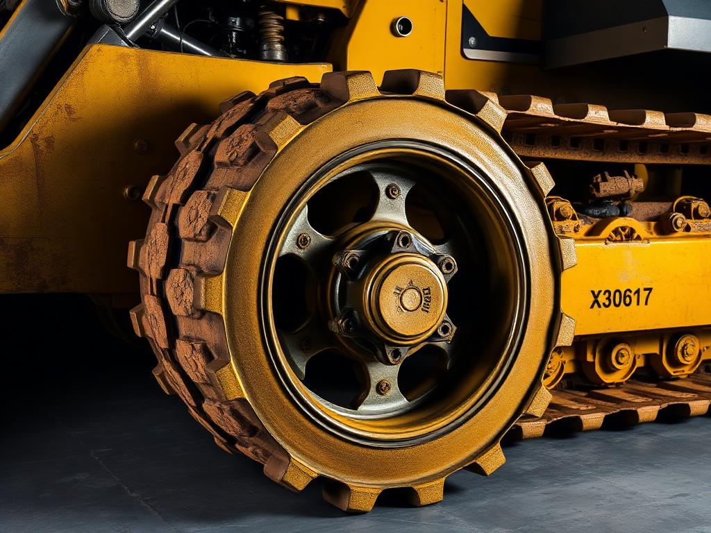 Front Idlers undercarriage component supplied by SP Sales Corporation